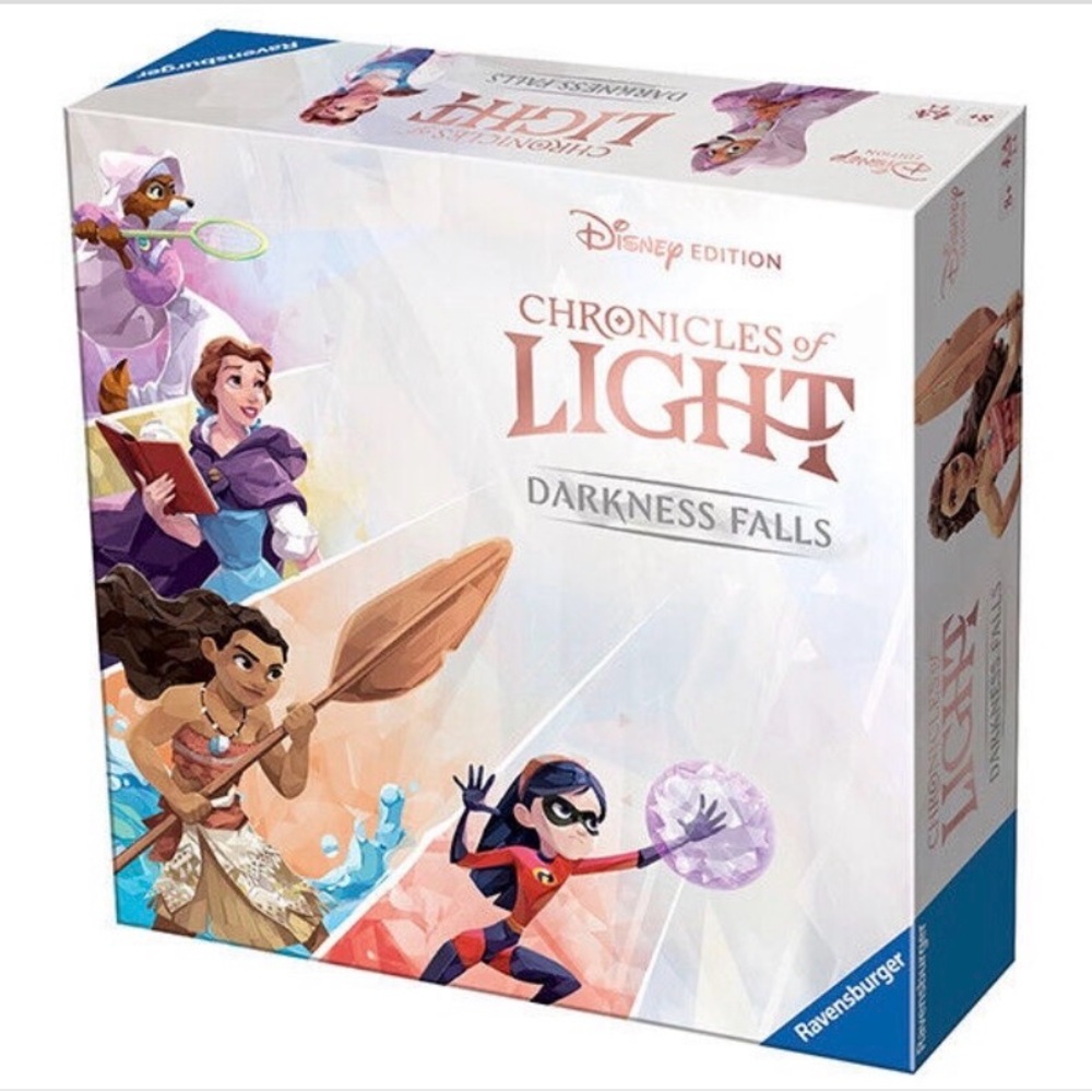 NEW! Disney Edition Chronicles of Light: Darkness Falls Game: Strategy Board